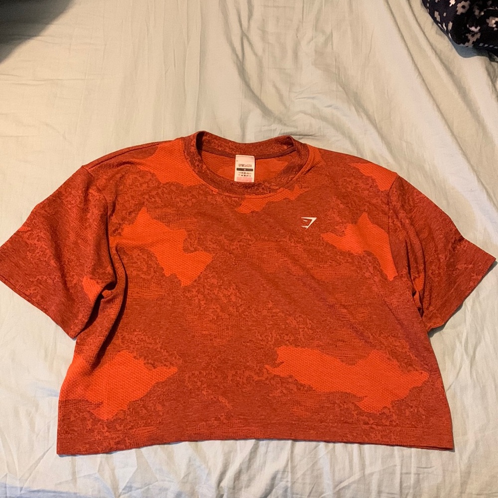 Gymshark Cropped Dry Fit Tee